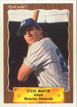 1990 ProCards #2385 Steve Martin Front