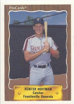 1990 ProCards #2410 Hunter Hoffman Front