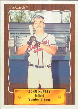 1990 ProCards #2442 John Kupsey Front