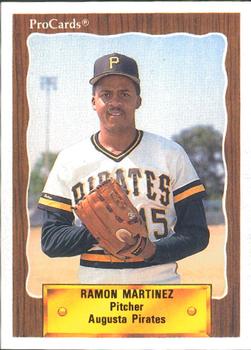 1990 ProCards #2458 Ramon Martinez Front