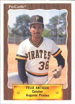 1990 ProCards #2466 Felix Antigua Front