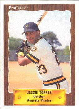 1990 ProCards #2468 Jessie Torres Front