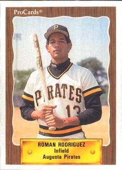 1990 ProCards #2474 Roman Rodriguez Front