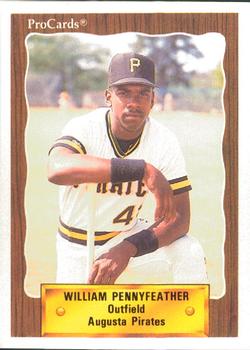 1990 ProCards #2477 William Pennyfeather Front