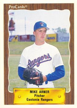 1990 ProCards #2511 Mike Arner Front
