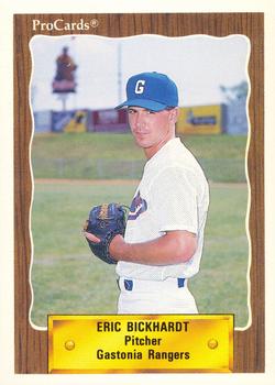 1990 ProCards #2512 Eric Bickhardt Front