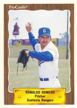 1990 ProCards #2521 Ronaldo Romero Front