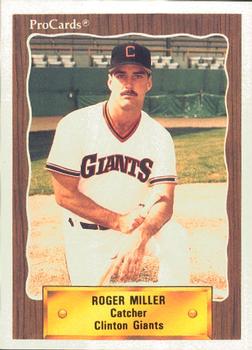 1990 ProCards #2553 Roger Miller Front