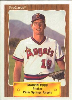 1990 ProCards #2570 Marvin Cobb Front