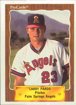 1990 ProCards #2575 Larry Pardo Front