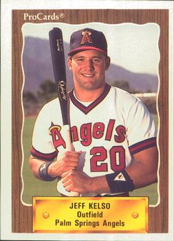 1990 ProCards #2590 Jeff Kelso Front