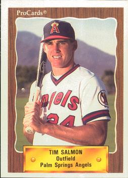 1990 ProCards #2593 Tim Salmon Front
