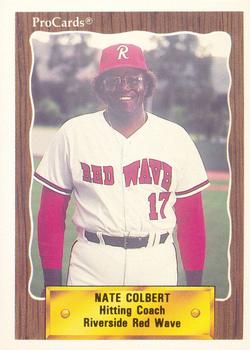 1990 ProCards #2622 Nate Colbert Front