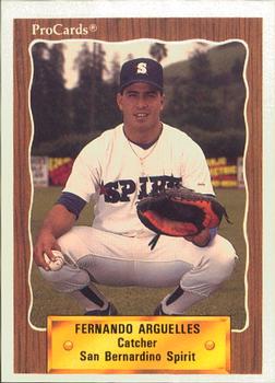 1990 ProCards #2636 Fernando Arguelles Front