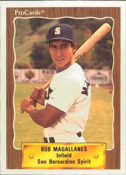 1990 ProCards #2640 Bob Magallanes Front