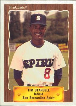 1990 ProCards #2641 Tim Stargell Front