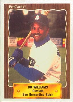 1990 ProCards #2648 Bo Williams Front