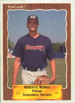 1990 ProCards #2660 Roberto Munoz Front