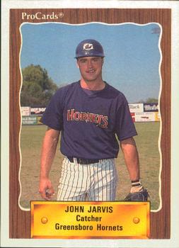 1990 ProCards #2666 John Jarvis Front