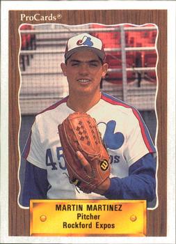 1990 ProCards #2693 Martin Martinez Front