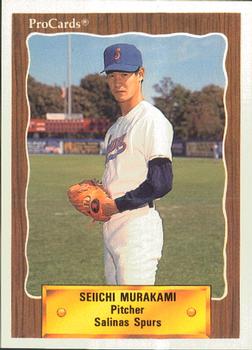 1990 ProCards #2717 Seiichi Murakami Front