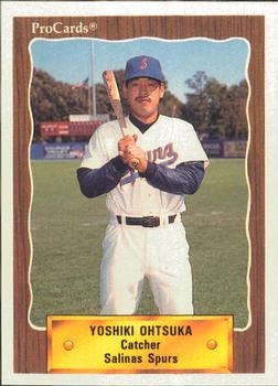 1990 ProCards #2722 Yoshiki Ohtsuka Front