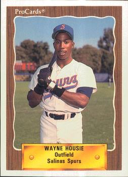 1990 ProCards #2731 Wayne Housie Front