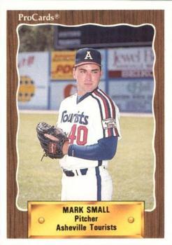 1990 ProCards #2748 Mark Small Front
