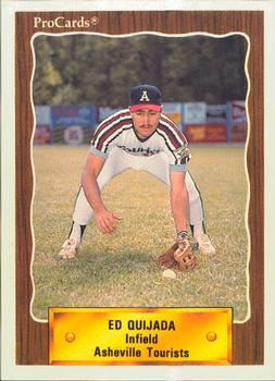 1990 ProCards #2758 Ed Quijada Front
