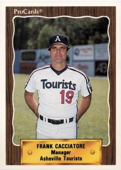 1990 ProCards #2764 Frank Cacciatore Front
