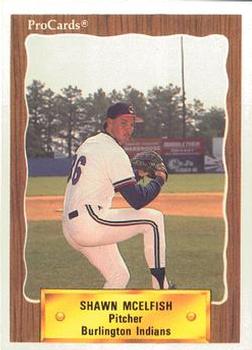 1990 ProCards #3007 Shawn McElfish Front