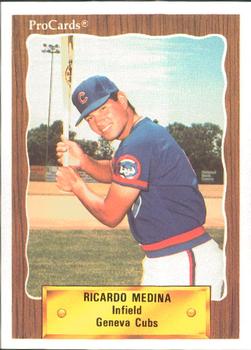 1990 ProCards #3031 Ricardo Medina Front