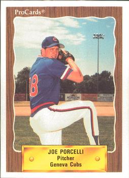 1990 ProCards #3038 Joe Porcelli Front