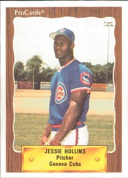 1990 ProCards #3041 Jessie Hollins Front