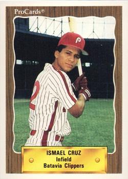 1990 ProCards #3071 Ismael Cruz Front