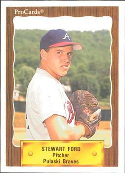 1990 ProCards #3098 Stewart Ford Front
