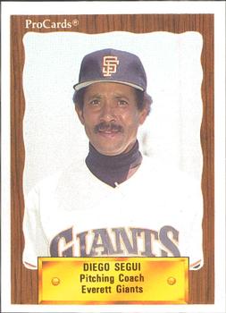 1990 ProCards #3146 Diego Segui Front