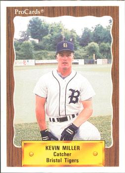 1990 ProCards #3151 Kevin Miller Front