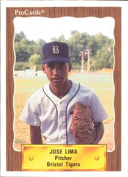 1990 ProCards #3156 Jose Lima Front