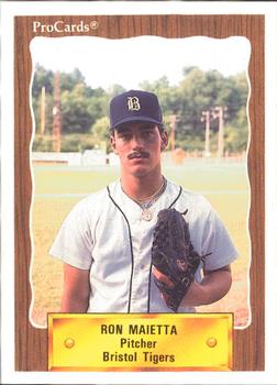 1990 ProCards #3158 Ron Maietta Front