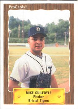 1990 ProCards #3166 Mike Guilfoyle Front