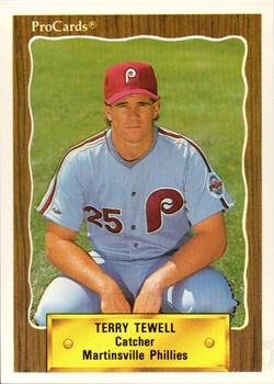 1990 ProCards #3202 Terry Tewell Front
