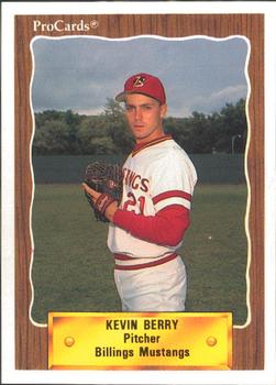 1990 ProCards #3211 Kevin Berry Front