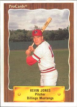 1990 ProCards #3229 Kevin Jones Front