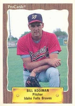 1990 ProCards #3265 Bill Kooiman Front