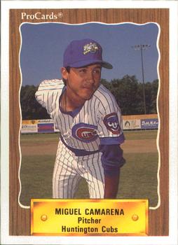 1990 ProCards #3272 Miguel Camarena Front