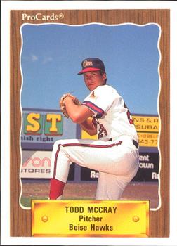 1990 ProCards #3307 Todd McCray Front