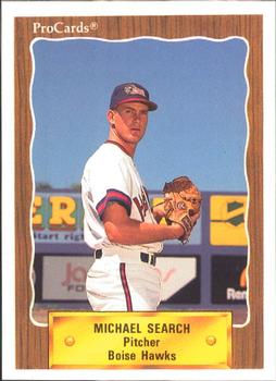 1990 ProCards #3316 Michael Search Front