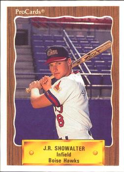 1990 ProCards #3326 J.R. Showalter Front