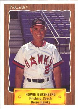 1990 ProCards #3333 Howie Gershberg Front